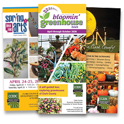 Greenhouse, Art, and Harvest Moon Tour Brochures