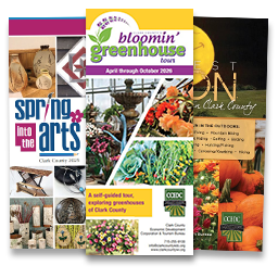 Greenhouse, Art, and Harvest Moon Tour Brochures